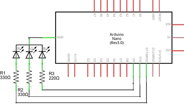 Arduino Nano Schematics